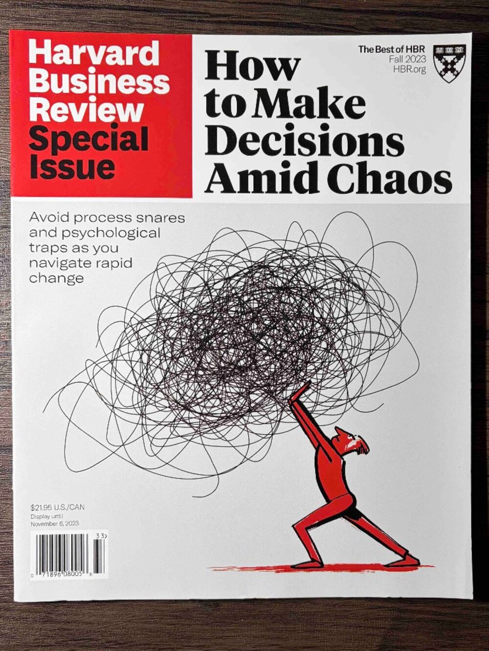 Harvard Business Review Fall 2023 How to Make Decisions Amid Chaos